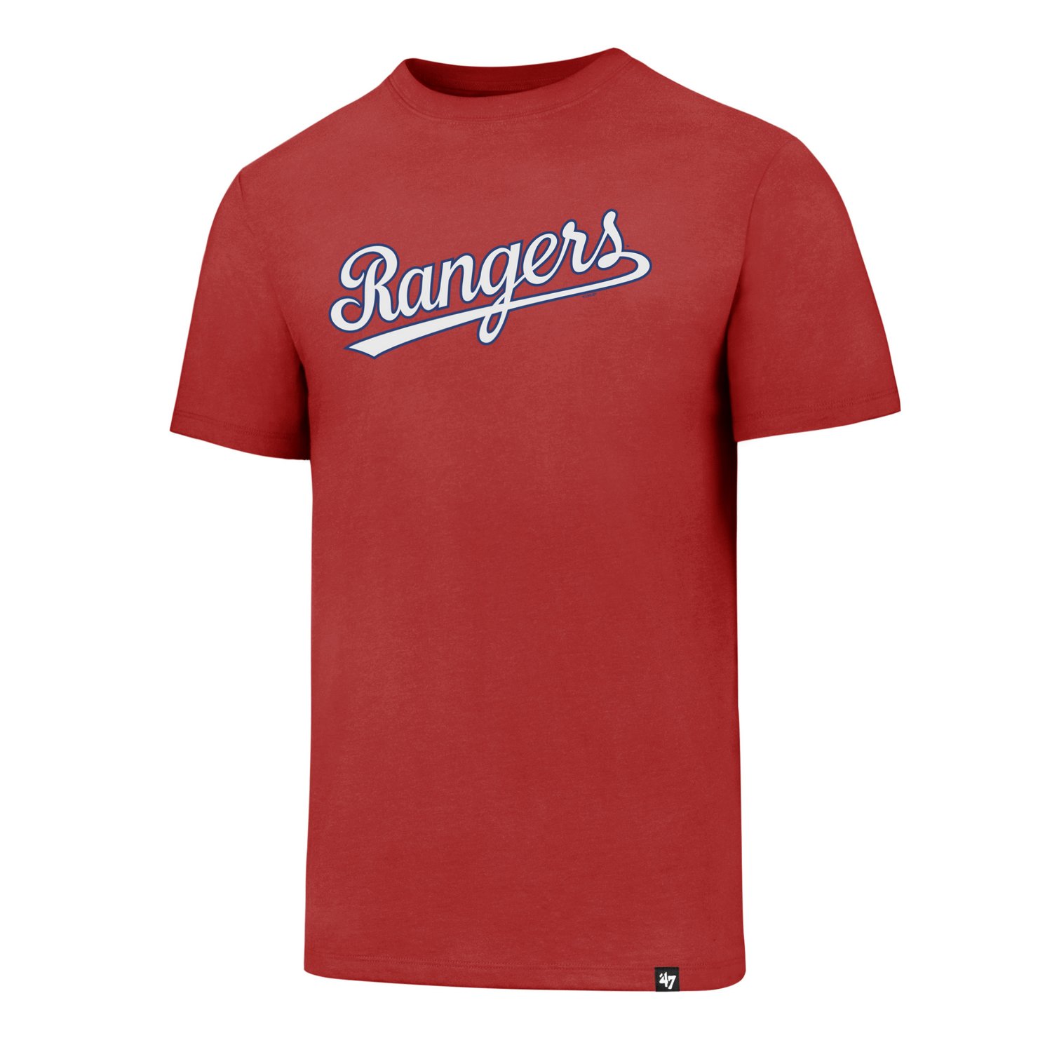 \u002747 Texas Rangers Script Club T-shirt
